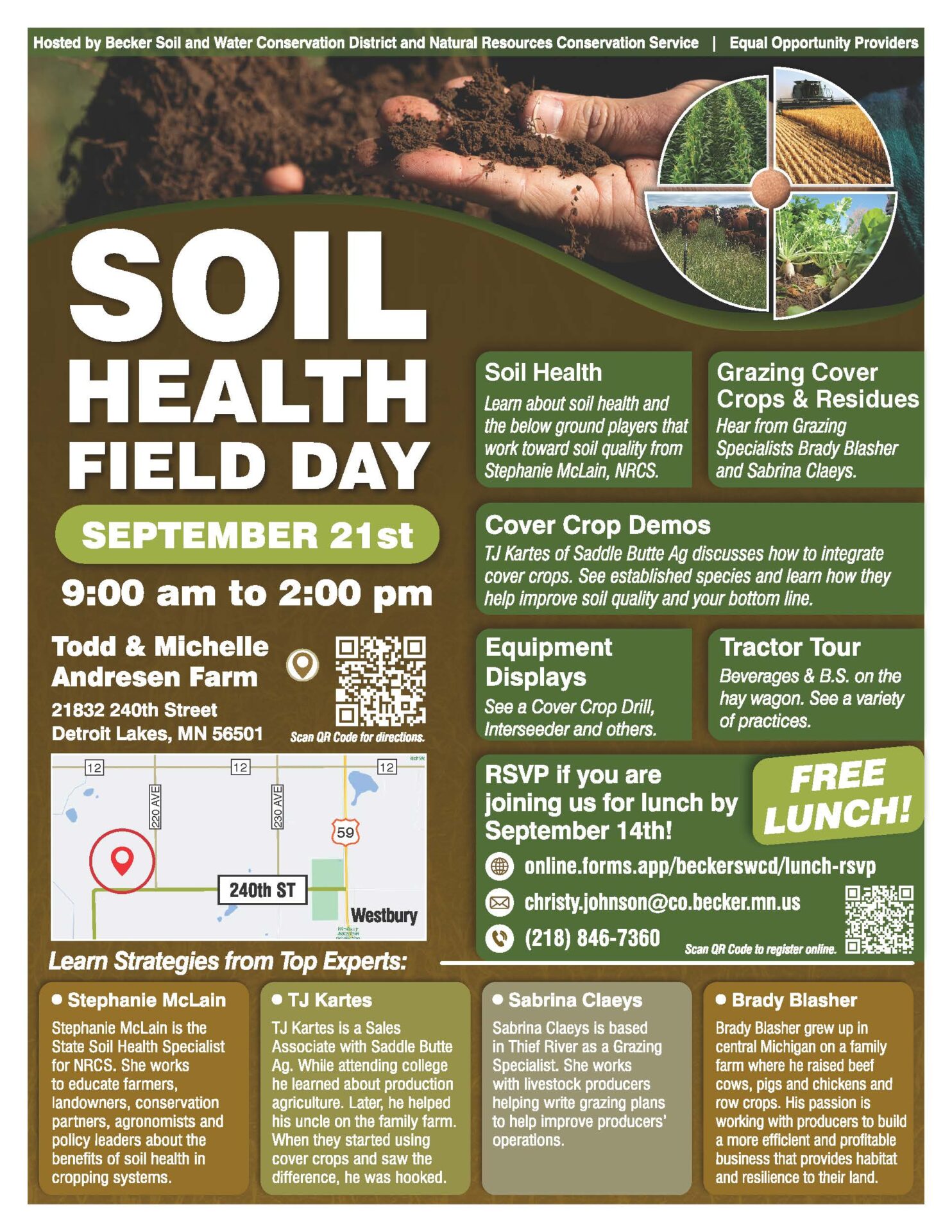 Soil Health Field Day MN Soil Health Coalition